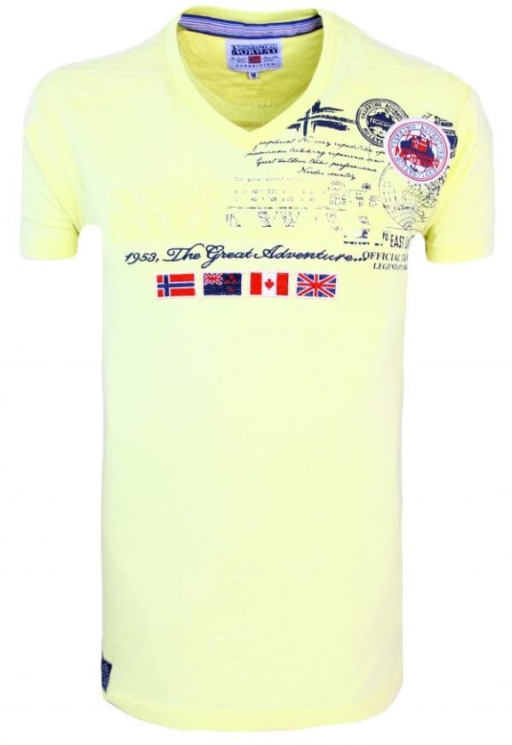 Geographical Norway t shirts Heren Jofteam