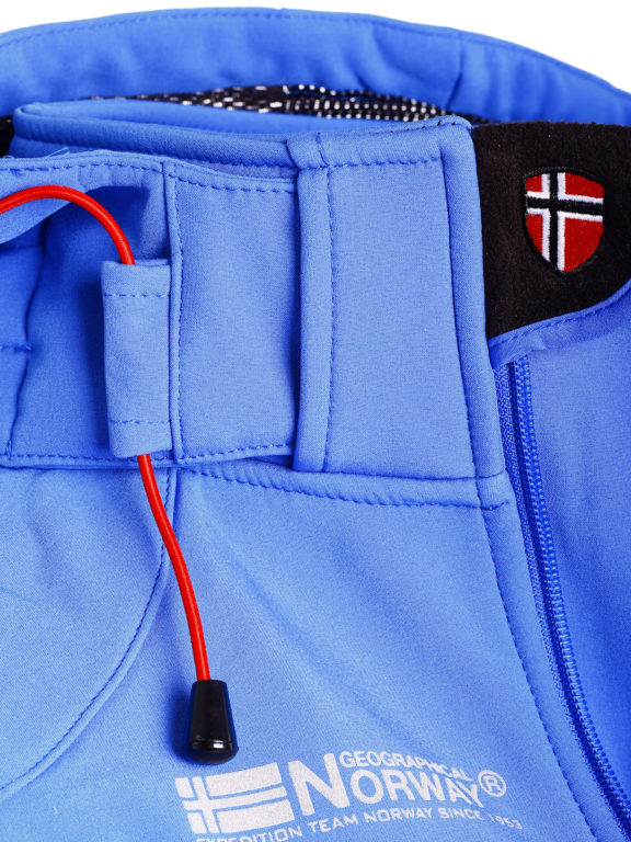 Geographical Norway Softshell jas kobalt heren turbo jacket Bendelli (5)
