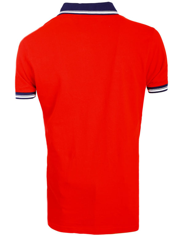 Geographical Norway Polo Shirt Rood Sailing Club Shirts Kebastien (1)