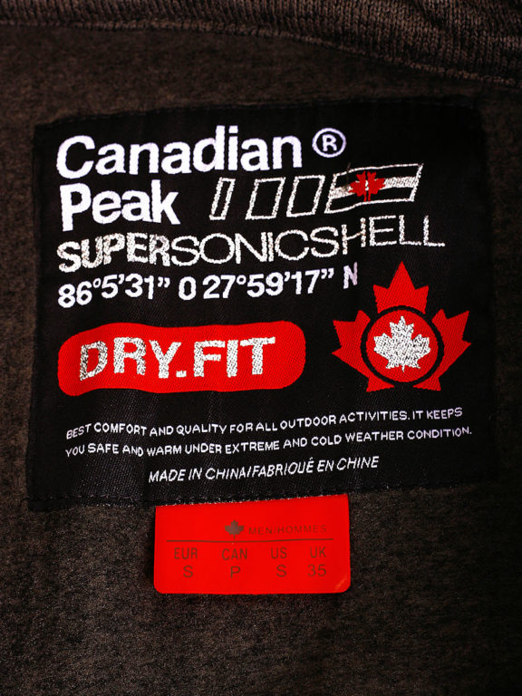 Fleece vest heren met rits Grijs met zwart Canadian Peak Tobiteak verkooppunt Bendelli (3)