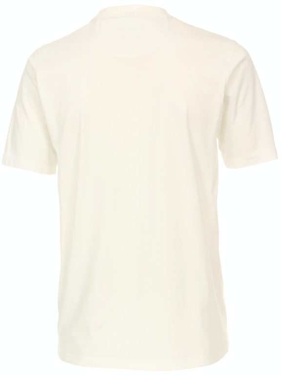 Casa Moda t-shirt wit ronde hals west coast 913594300 Bendelli (2)