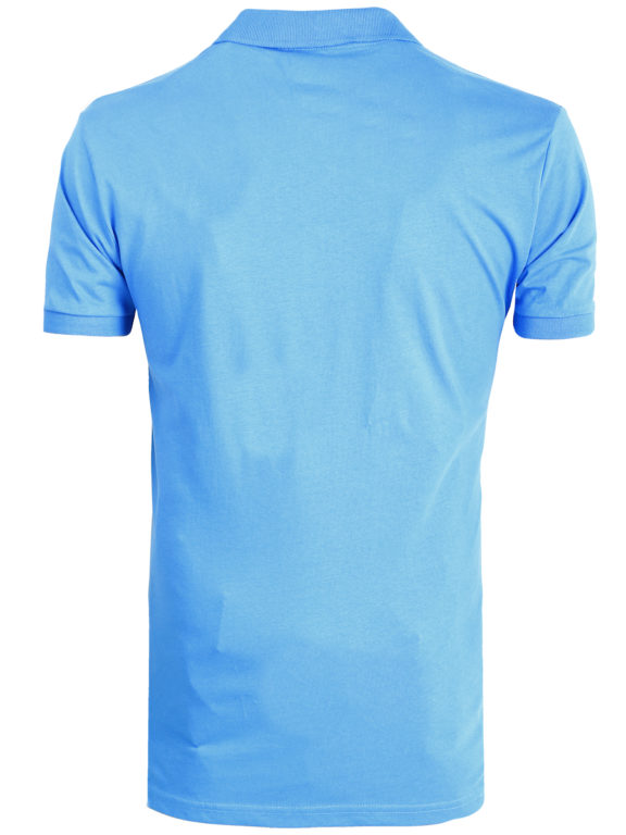 E-bound Polo Shirt Heren Met California Pacific Print Blauw 145930.H.PO (5)