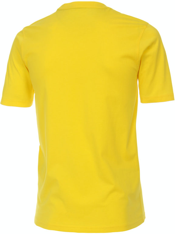 Casa Moda t-shirt geel ronde hals california 913594100-537 (3)