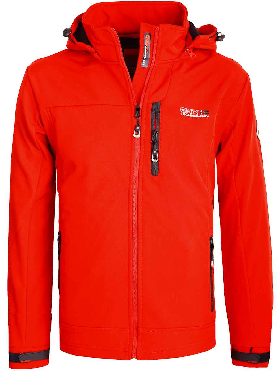 Geographical Softshell Jas Rood Dry Rumba -