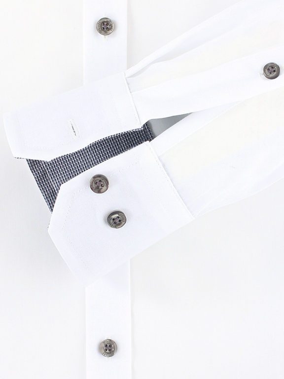 Venti Overhemd Wit Modern Fit kent kraag 103454500-002