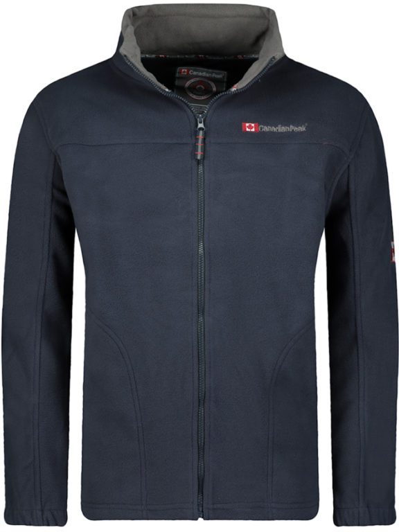 fleece vest met rits heren blauw Canadian Peak Ultona (2)
