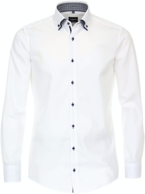 wit overhemd dubbele kraag Venti-103648600-000- (4)