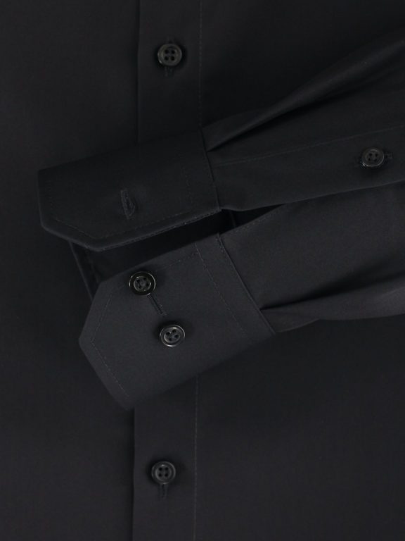 zwart overhemd heren regular fit Venti 001480 (4)