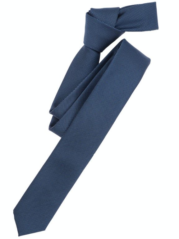 Venti stropdas blauw met motief 001020-102 voorkant