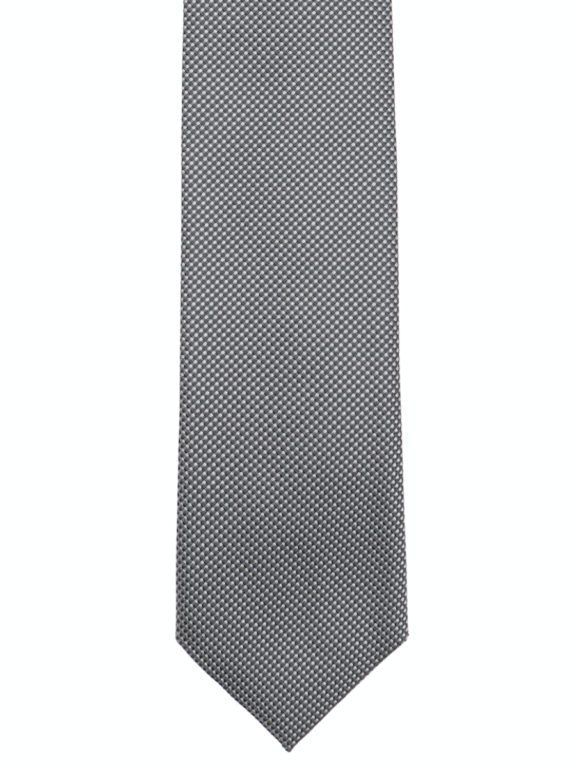 Venti stropdas zilver 001020-700 detail voorkant