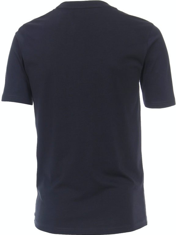 Casa Moda T-shirt Ronde Hals Boston Collectie Blauw 923804200-105 (3)