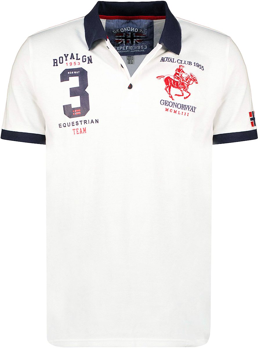Heren Kleding voor voor T-shirts voor Poloshirts Les Hommes Polo Shirt Korte Mouw in het Wit voor heren 
