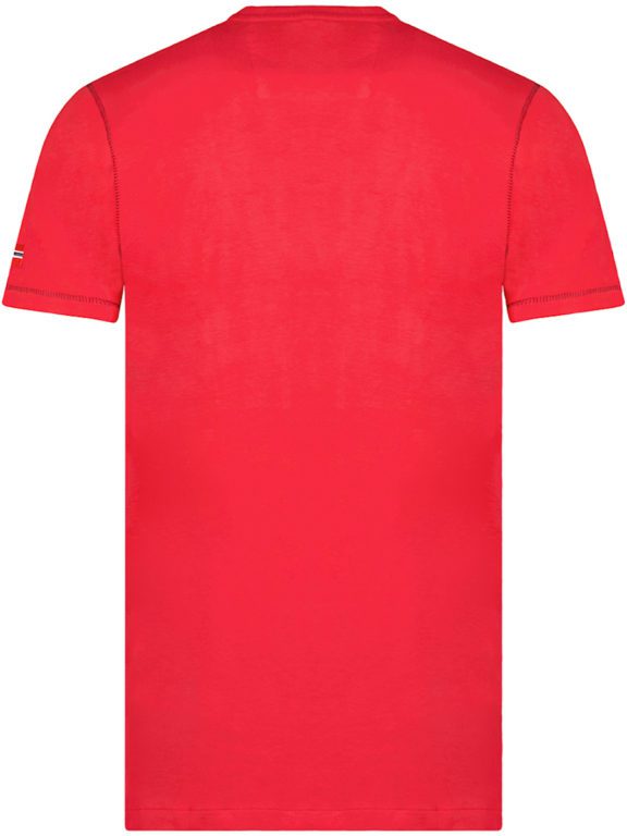 t-shirt ronde hals rood Noorse vlag Geographical Norway Juitre (2)