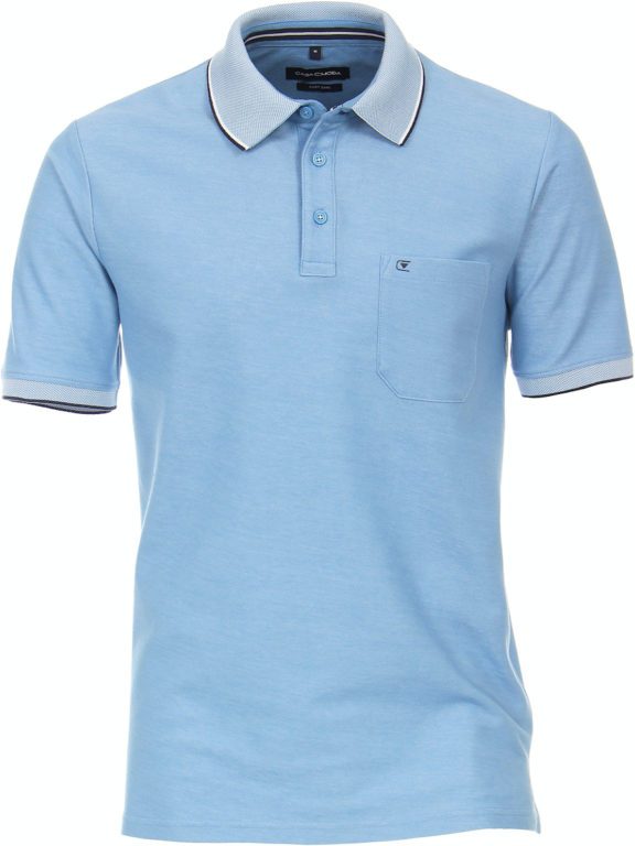 Poloshirt met borstzak blauw Casa Moda 923877300_156 (2)