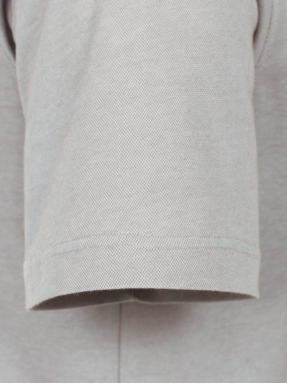 Poloshirt met borstzakje beige 3 knoops sluiting Casa Moda 993106500_603 (3)