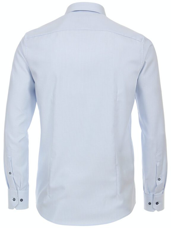 Venti Blauw Overhemd Body Fit 134012600-100 (2)