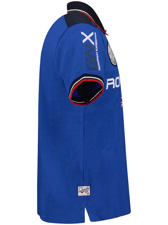 Geographical Norway Kamacho Polo Royal Blue (4)
