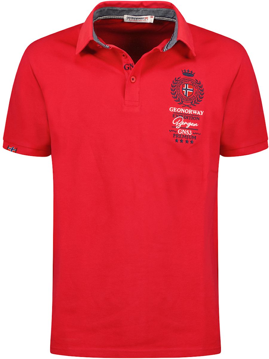 Geographical Norway Polo Kauri Rood (1)