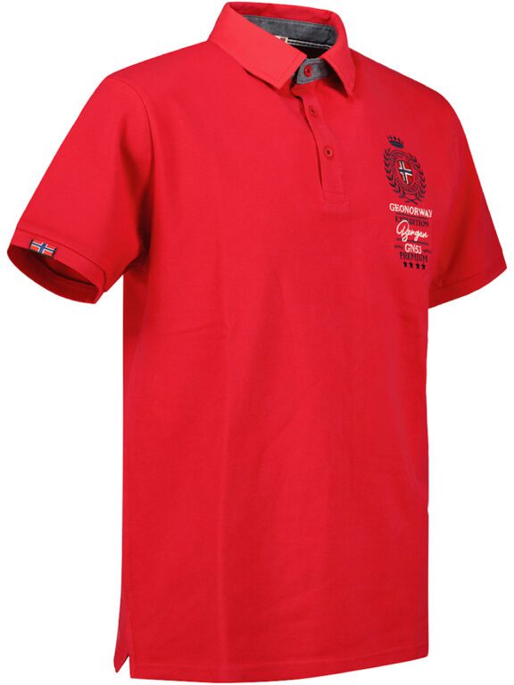 Geographical Norway Polo Kauri Rood (3)