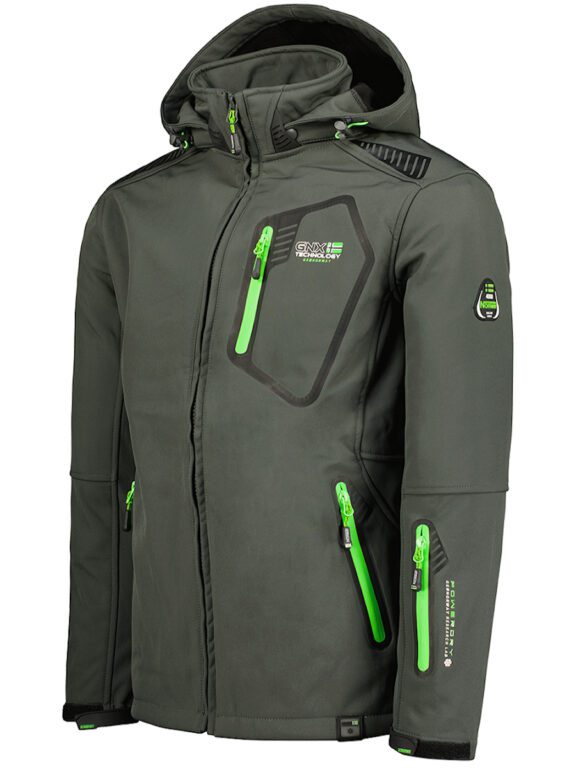 Geographical Norway Softshell Jas Tanada Grijs (3)