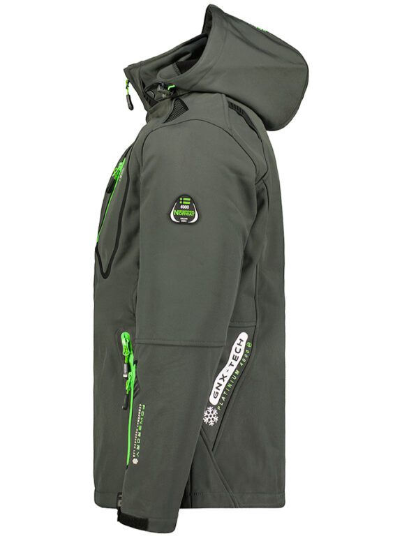 Geographical Norway Softshell Jas Tanada Grijs (4)