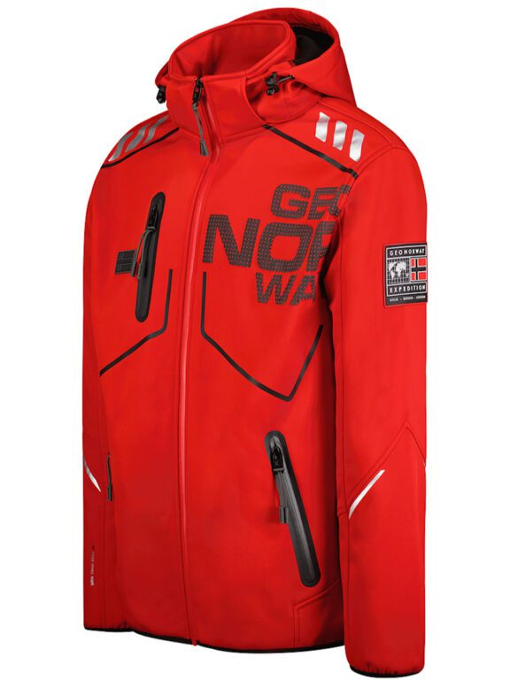 Geographical Norway Softshell Jas Robin Rood (3)