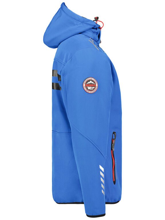 Geographical Norway Softshell Jas Royaute Blue (4)