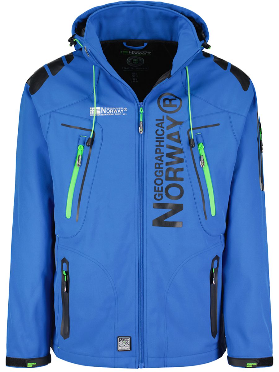 Geographical Norway Softshell Techno Blue (1)