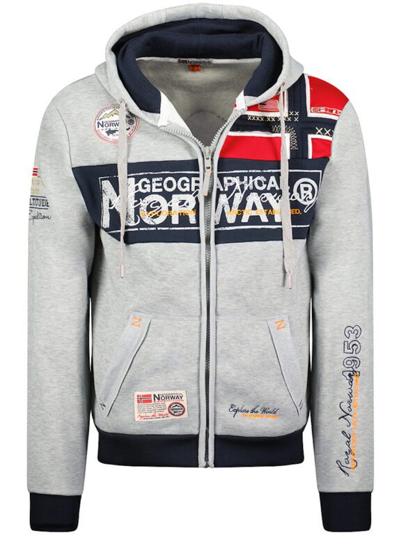 Geographical Norway Vest Flyer Blended Grey (1)