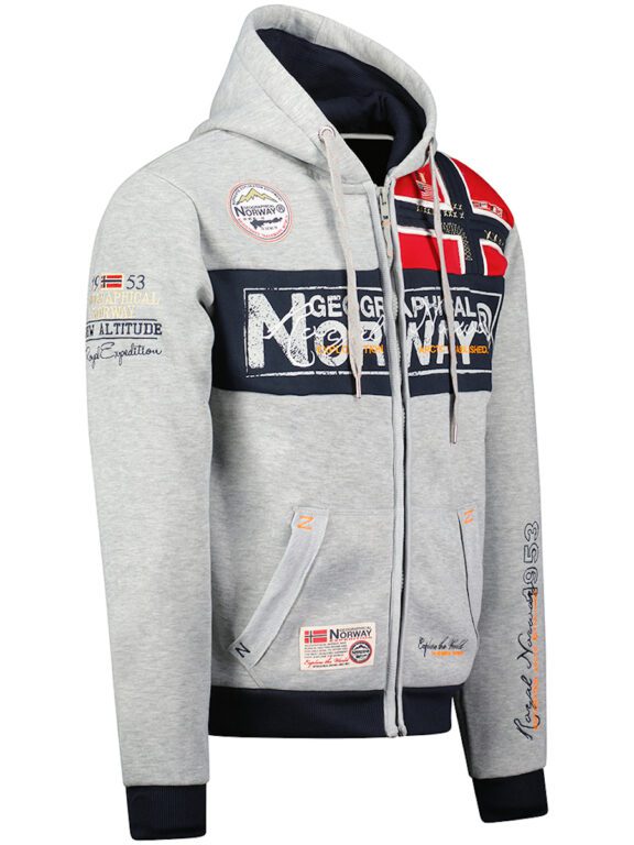 Geographical Norway Vest Flyer Blended Grey (3)