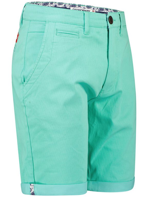 Geographical Norway Chino Bermuda Met Stretch Pacome Mint (3)