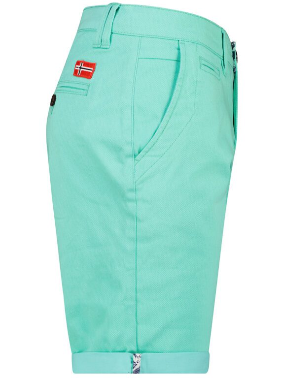 Geographical Norway Chino Bermuda Met Stretch Pacome Mint (4)