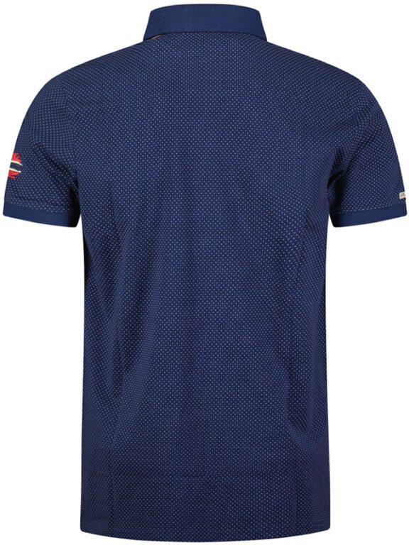 Geographical Norway Polo Kingdom Blauw met Motief (2)