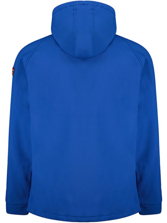 Geographical Norway Softshell Capuchon Royal Blue Takito (4)
