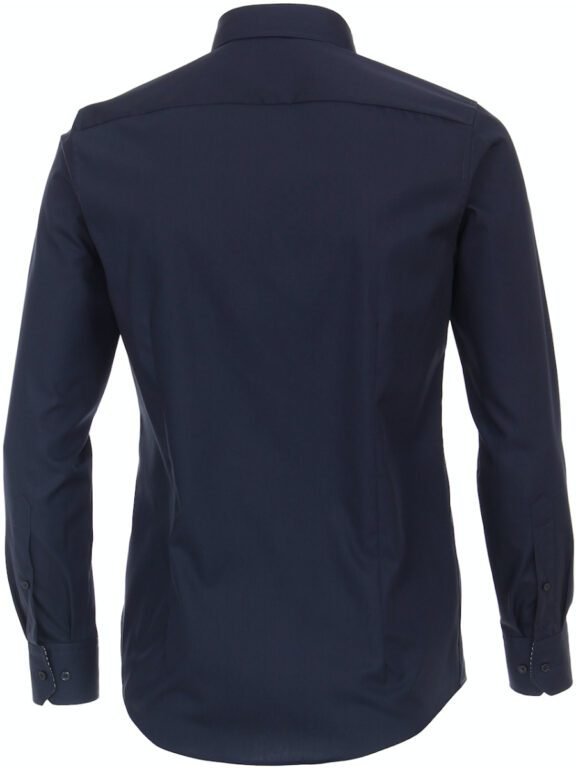 Blauw Overhemd Heren Strijkvrij Modern Fit Venti 123942200-116 (3)