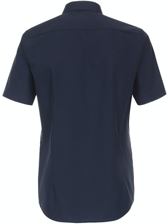 Blauw Overhemd Korte Mouw Strijkvrij Modern Fit Venti 634079400-116 (3)