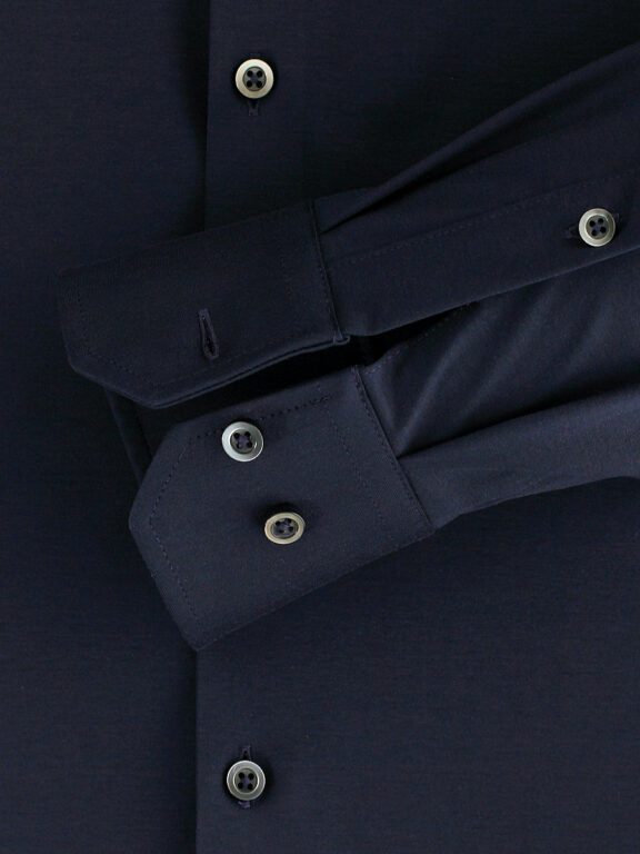 Venti Jerseyflex Overhemd Blauw Modern Fit 123963800-102 (4)