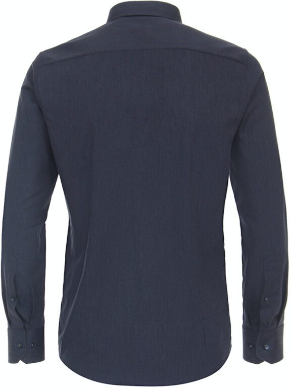 Venti Heren Overhemd Met Bloemenkraag Modern Fit 134166600-100 Blauw (3)