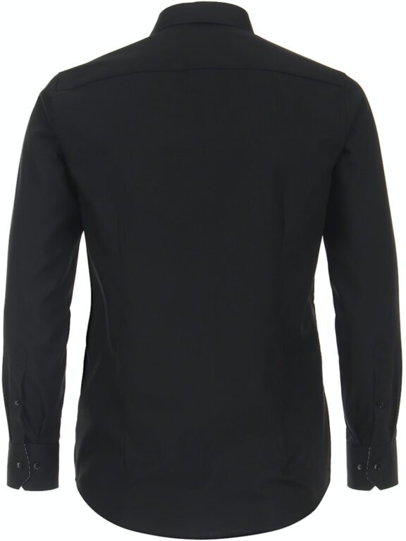 Zwart Venti Overhemd Kent Boord Met Motief Modern Fit 134167300-800 (2)