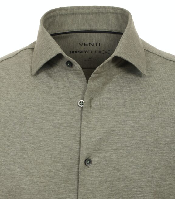 Groen Venti Jerseyflex Overhemd Body Fit 123955800-300 (1)