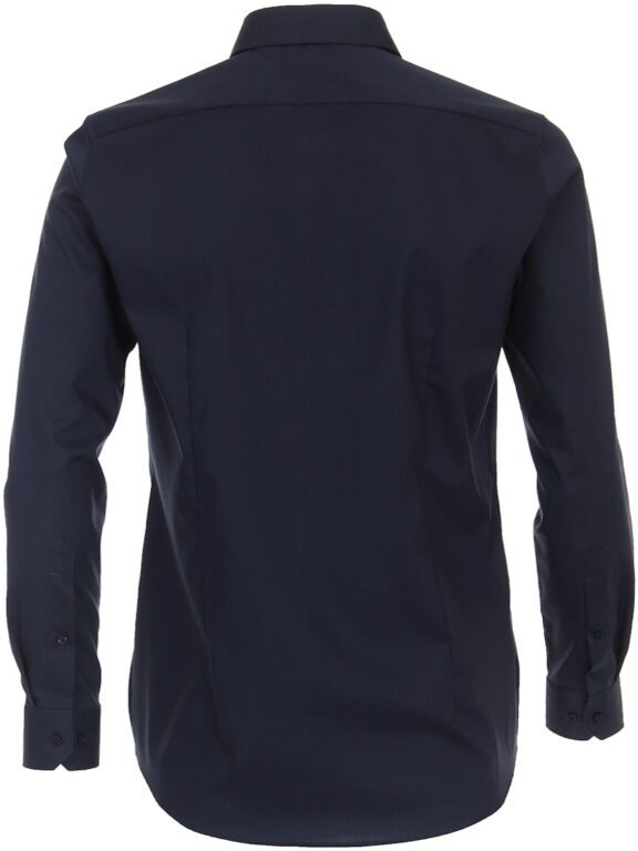 Venti Overhemd Blauw Body Fit Kent Kraag 001420-116 (3)