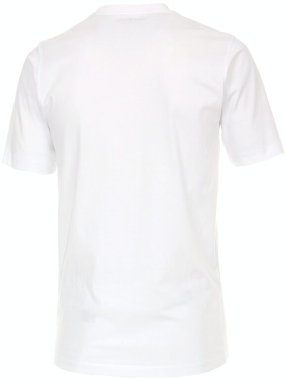 Casa Moda Basis T-shirt Katoen Ronde hals Wit 2-Pack (3)