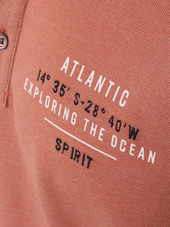 Casa Moda Atlantic Ocean Spirit Poloshirt 944188200-498 Oranje (5)