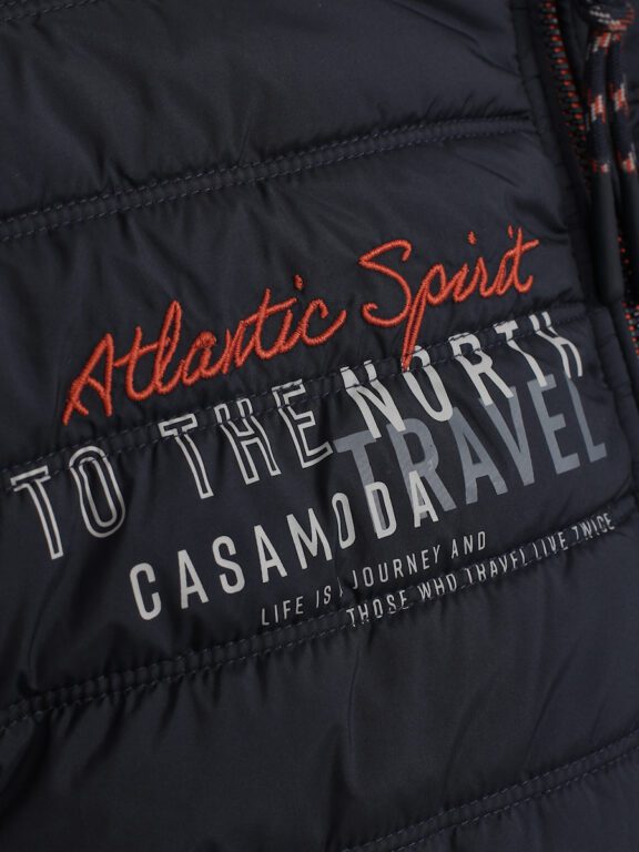 Casa Moda Atlantic Spirit Vest Opstaande Kraag Blauw 444189300-108 (5)