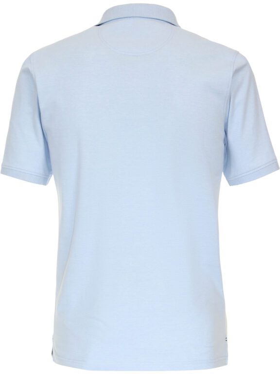 Casa Moda Polo Shirt Comfort Fit Effen Stretch 004470-102 Blauw (3)