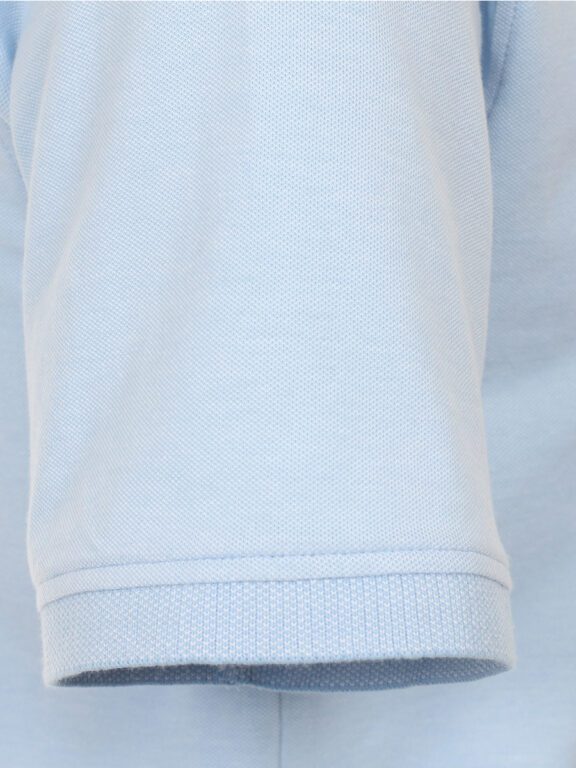Casa Moda Polo Shirt Comfort Fit Effen Stretch 004470-102 Blauw (4)