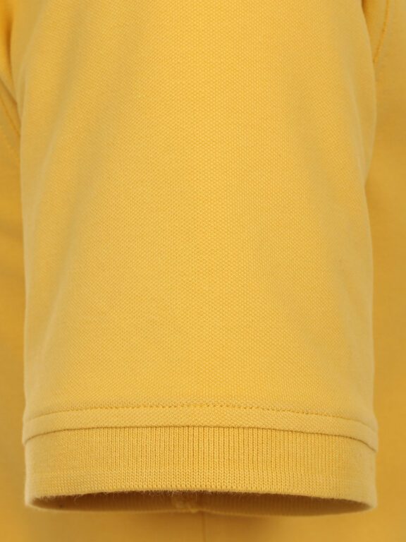 Casa Moda Polo Shirt Comfort Fit Effen Stretch 004470-554 Geel (4)