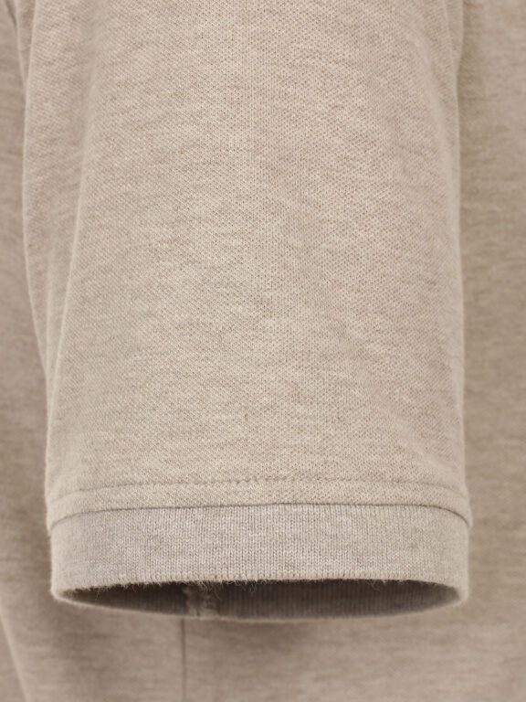 Casa Moda Polo Shirt Comfort Fit Effen Stretch 004470-668 Beige (4)