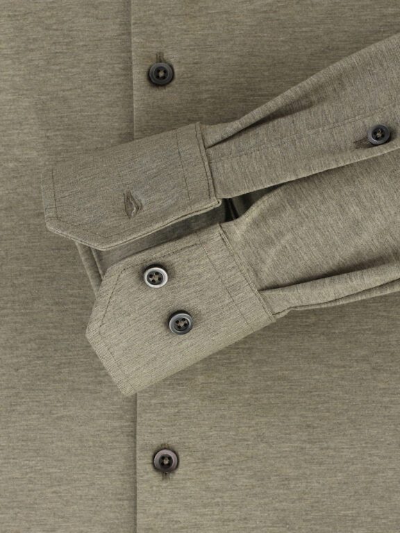 Venti Groen Jerseyflex Overhemd Modern Fit 123963800-300 (4)