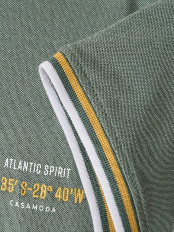 Casa Moda Poloshirt Atlantic Spirit Met Elasthan 944257200-345 Groen (4)